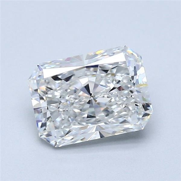 1.51ct G VS2 Rare Carat Ideal Cut Radiant Diamond