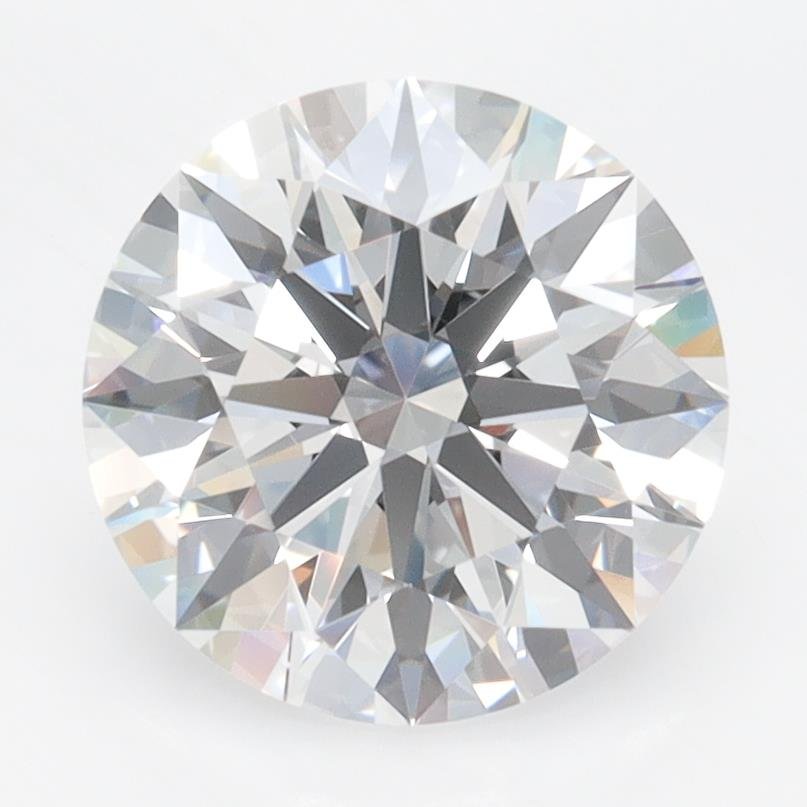 2.70ct D IF Rare Carat Ideal Cut Round Lab Grown Diamond