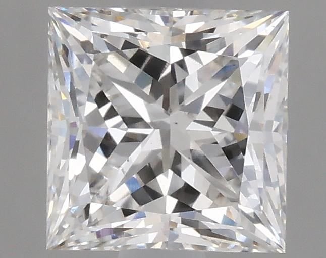 1.30ct F VS2 Rare Carat Ideal Cut Princess Lab Grown Diamond