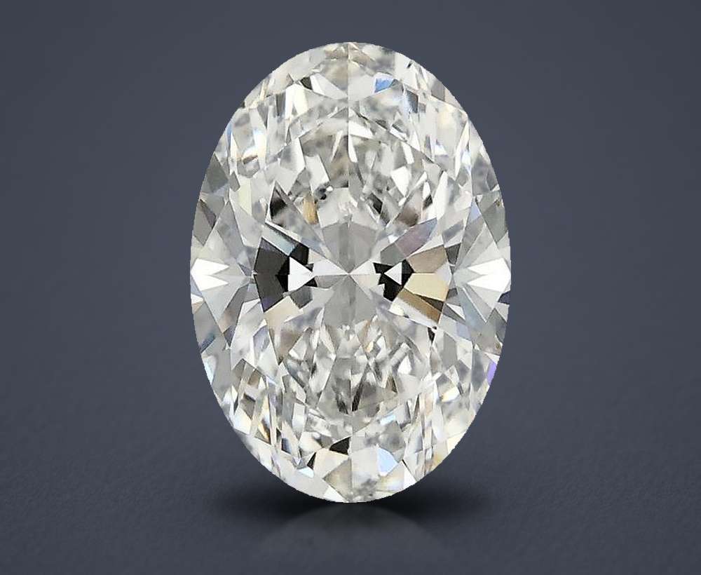 1.61 Carat Oval Lab Diamond