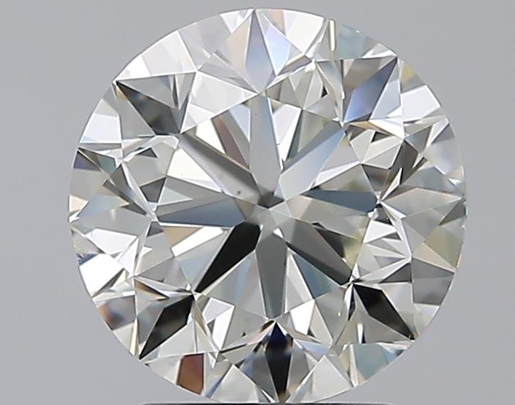 2.51ct K VS2 Very Good Cut Round Diamond