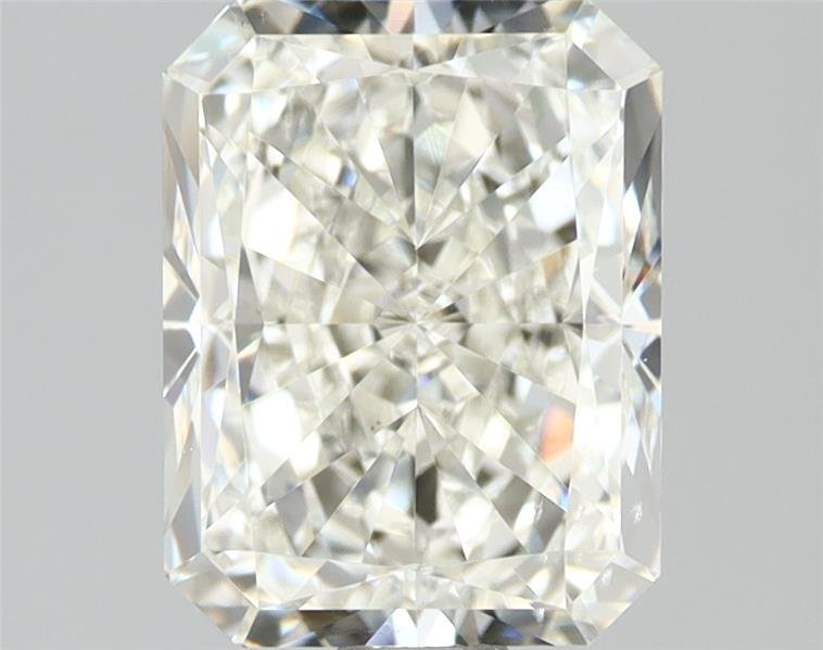 2.02ct K SI1 Rare Carat Ideal Cut Radiant Diamond