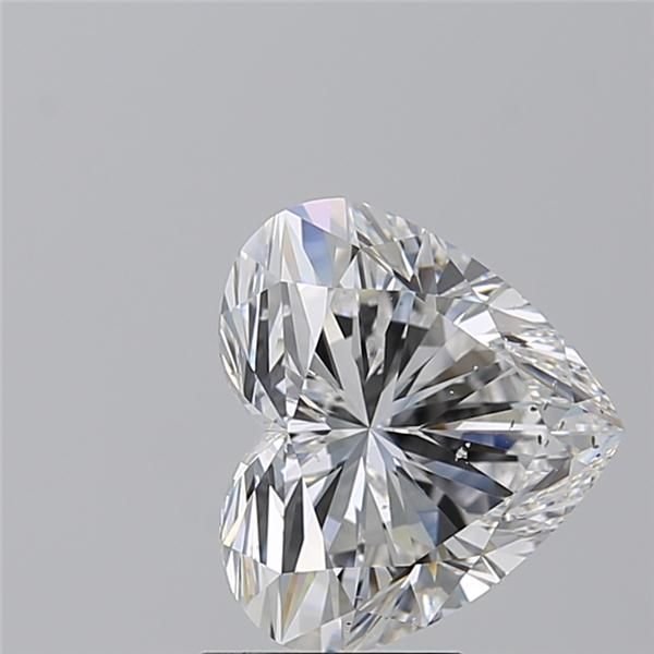 3.30ct E SI1 Rare Carat Ideal Cut Heart Diamond