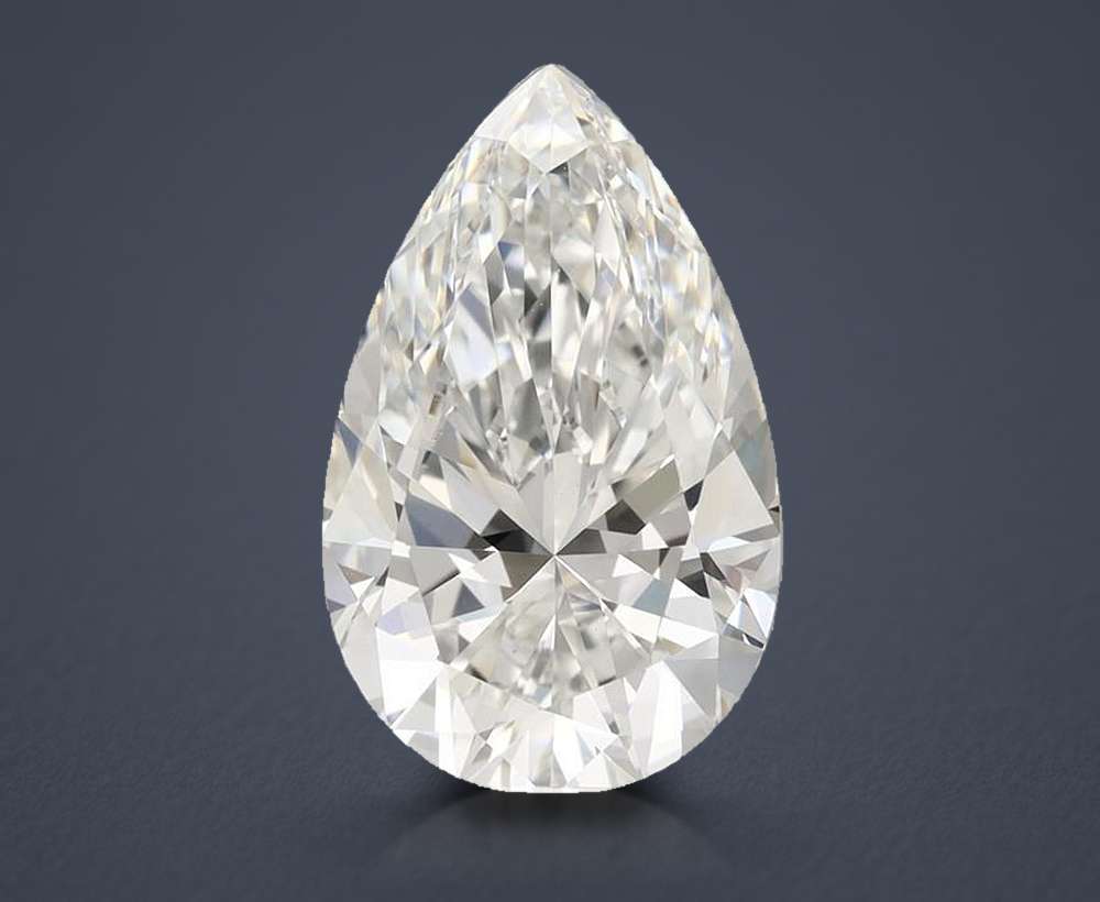 1.55 Carat Pear Lab Diamond