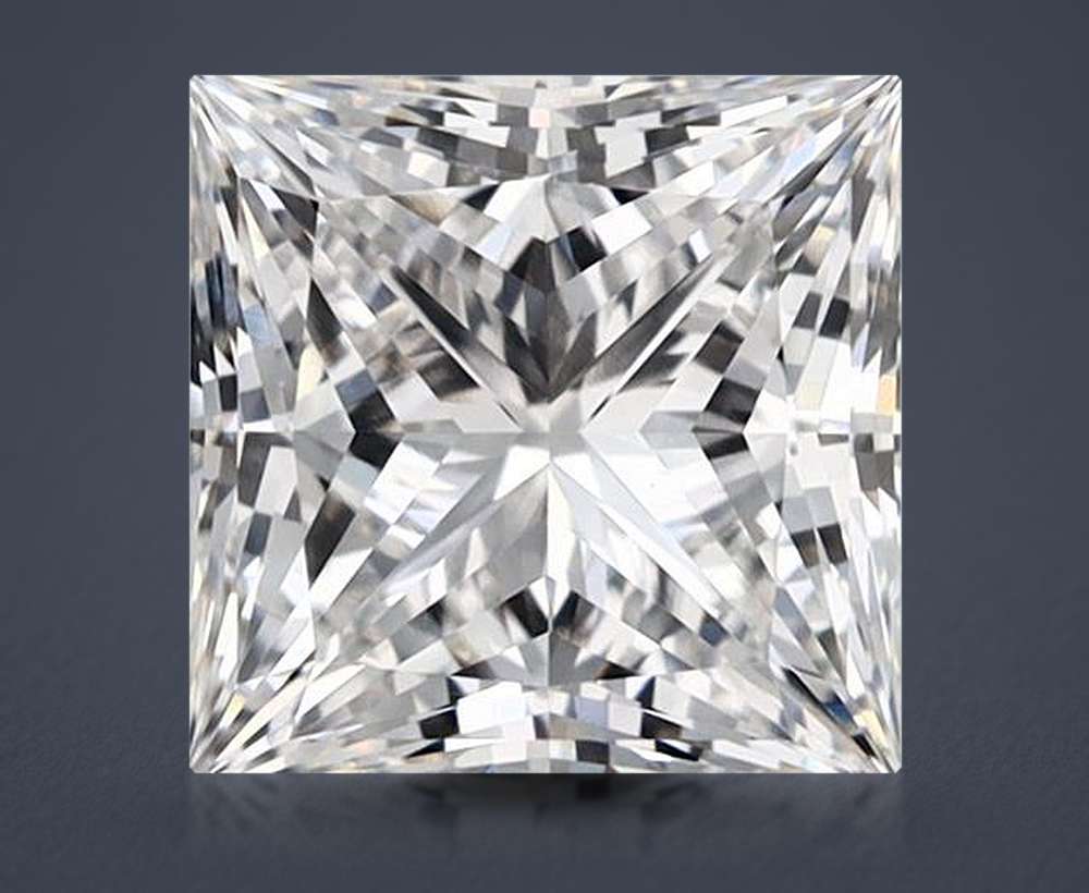 2.00 Carat Princess Lab Diamond