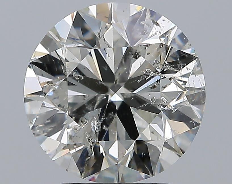 3.50 Carat Round Natural Diamond