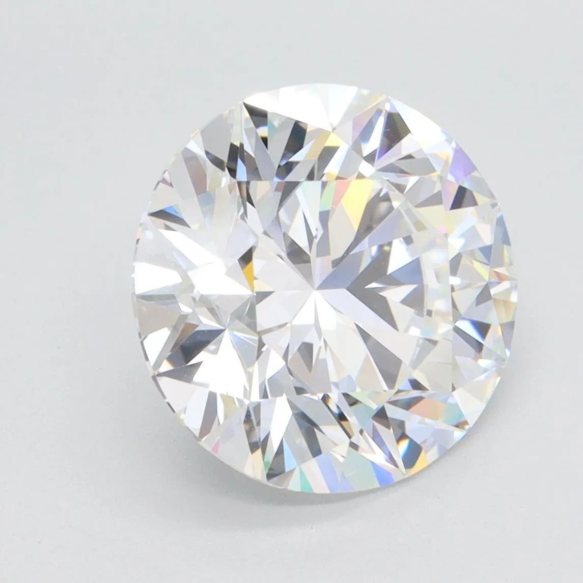 5.90ct E VS1 Rare Carat Ideal Cut Round Lab Grown Diamond