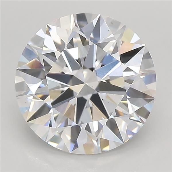 3.30ct D VS1 Rare Carat Ideal Cut Round Lab Grown Diamond