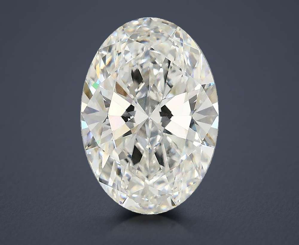 3.93 Carat Oval Lab Diamond