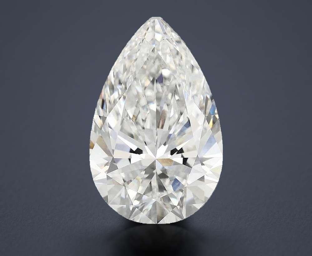 6.10 Carat Pear Lab Diamond