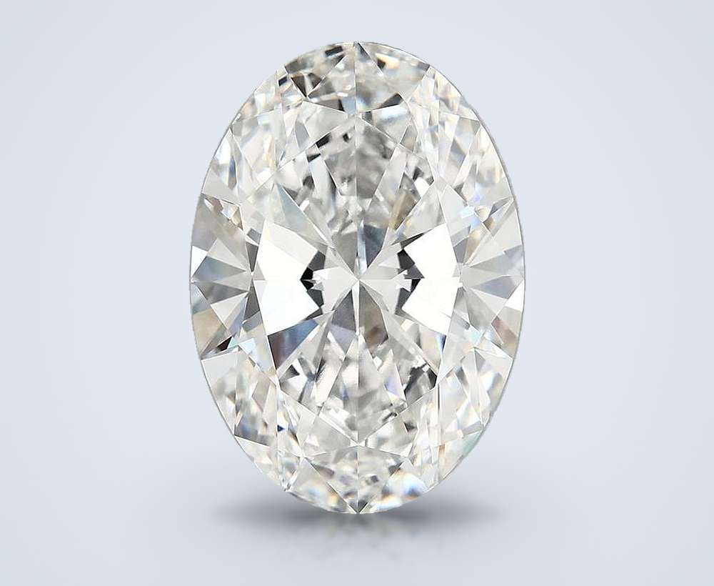 9.82 Carat Oval Lab Diamond