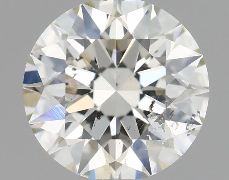 0.63ct I SI1 Rare Carat Ideal Cut Round Diamond