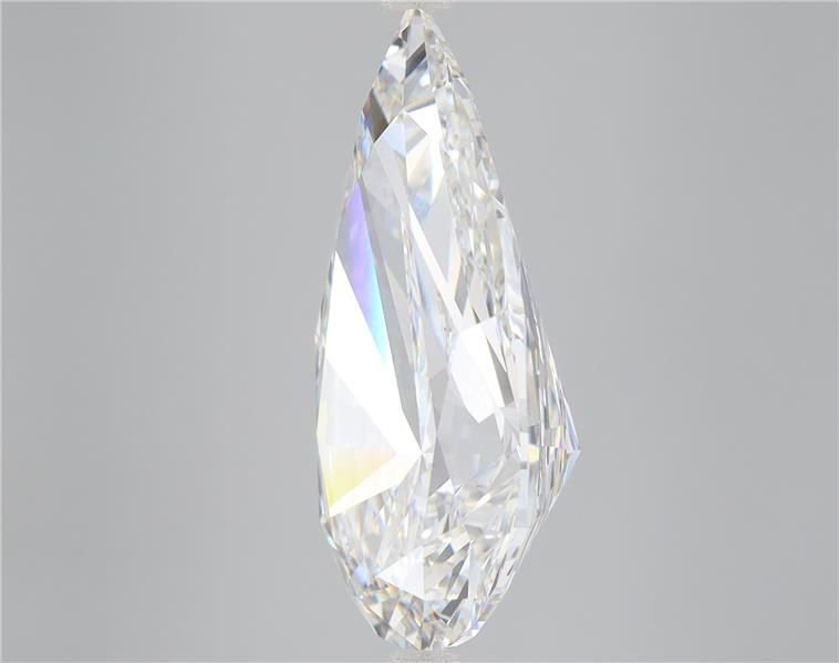 10.09ct F VS1 Rare Carat Ideal Cut Pear Lab Grown Diamond