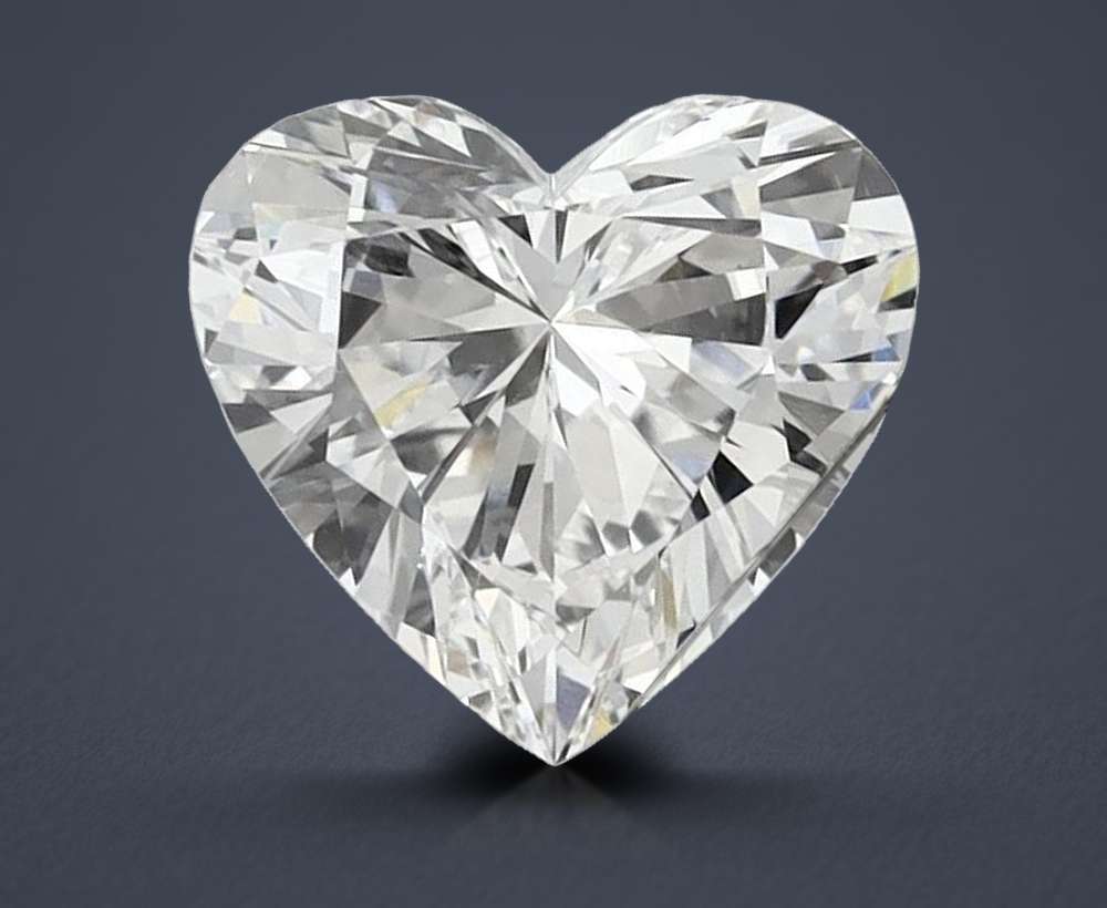 1.63 Carat Heart Lab Diamond
