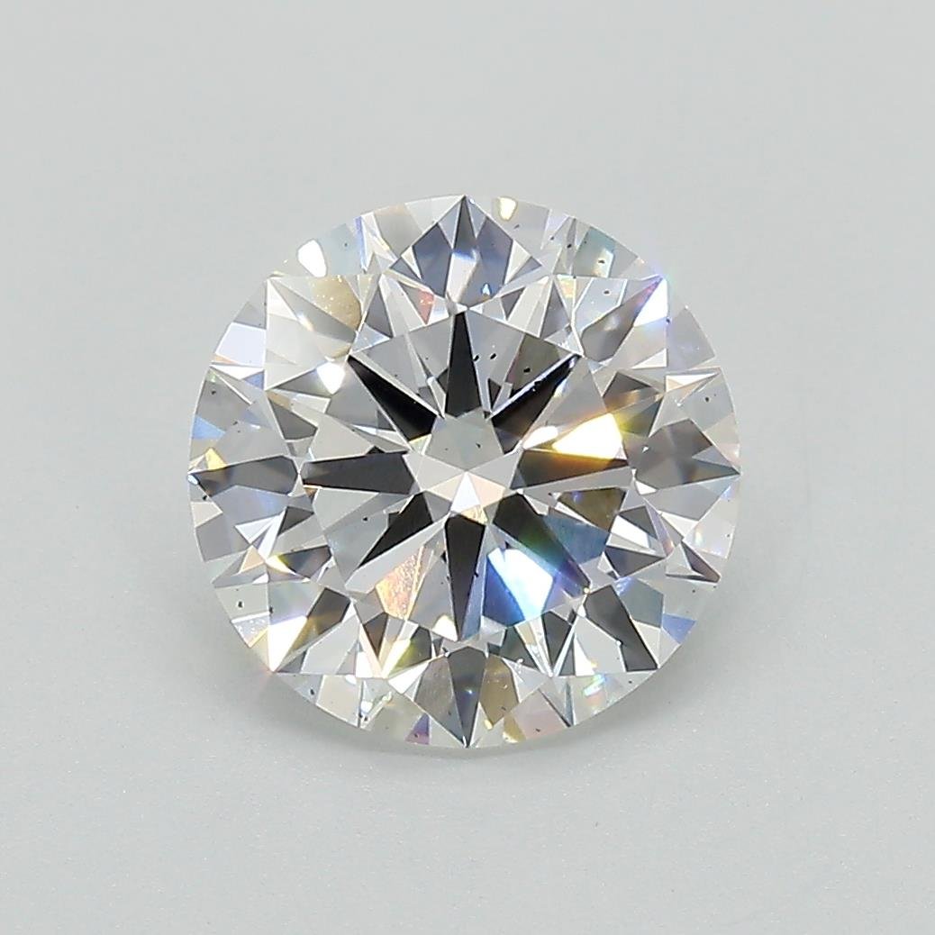 2.42ct E SI1 Excellent Cut Round Lab Grown Diamond