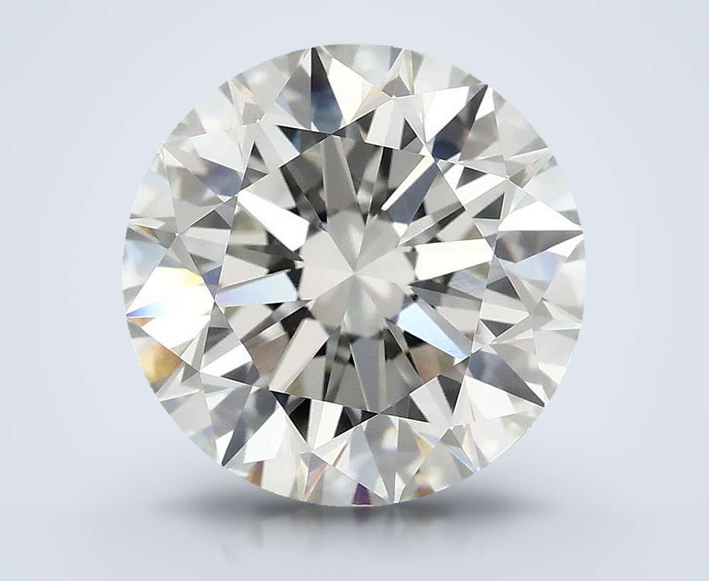 4.93 Carat Round Lab Diamond
