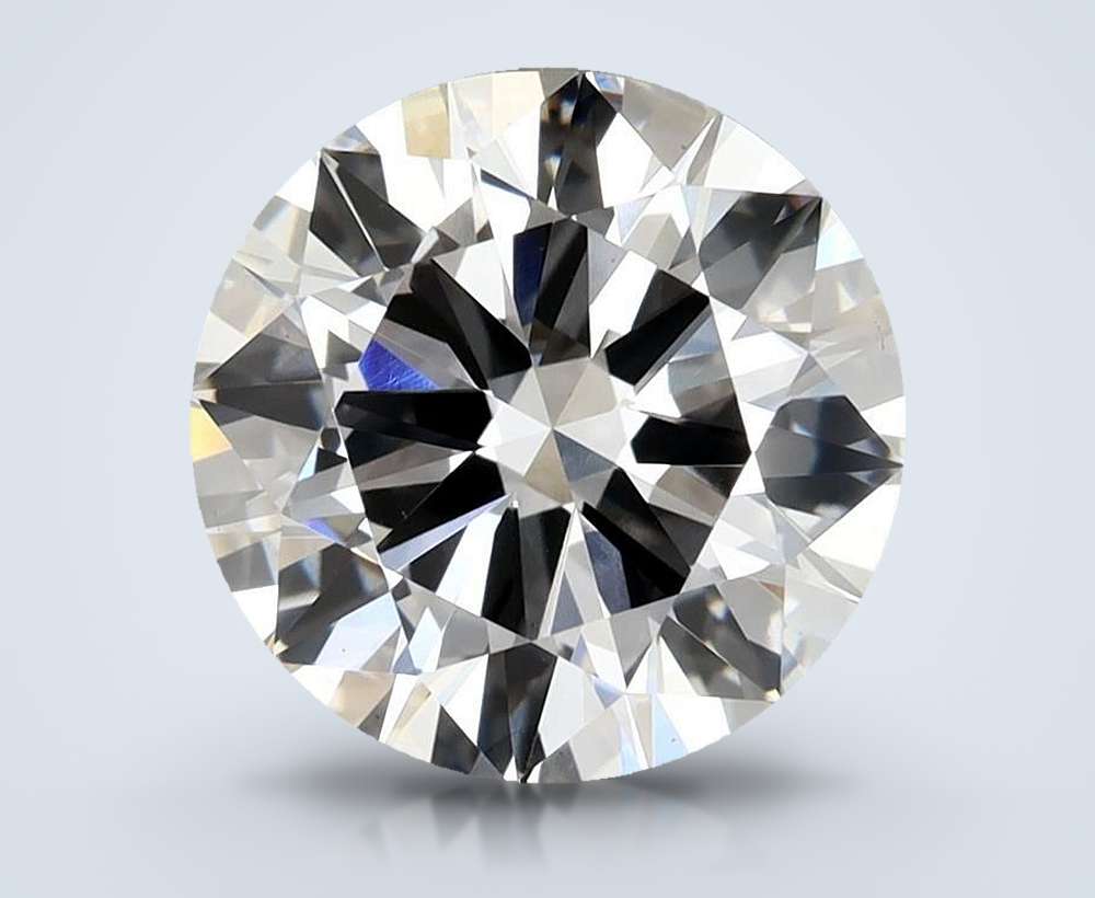 3.82 Carat Round Lab Diamond