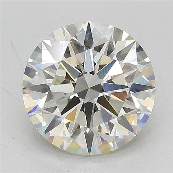 2.42ct J VS1 Excellent Cut Round Lab Grown Diamond