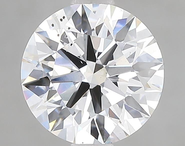 2.07ct F SI1 Rare Carat Ideal Cut Round Lab Grown Diamond