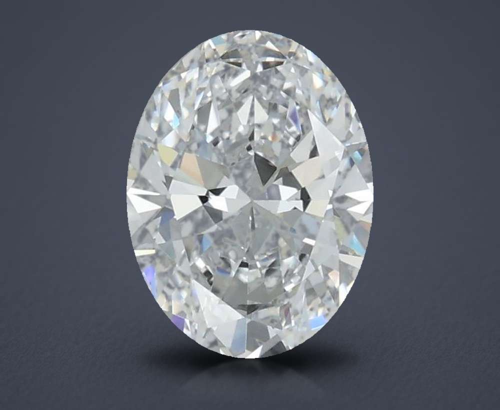 0.60 Carat Oval Natural Diamond