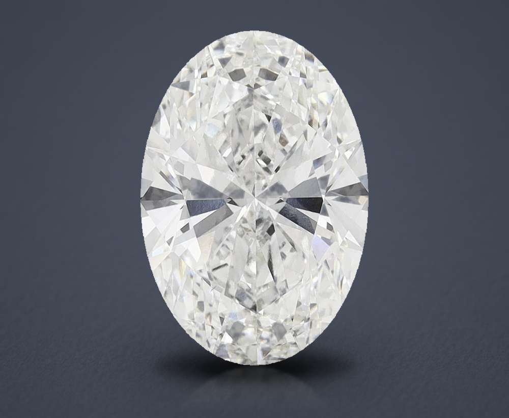 11.03 Carat Oval Lab Diamond