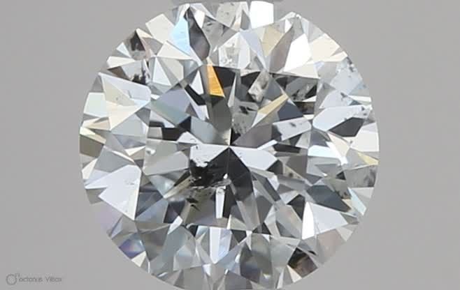 0.58ct F SI2 Very Good Cut Round Diamond