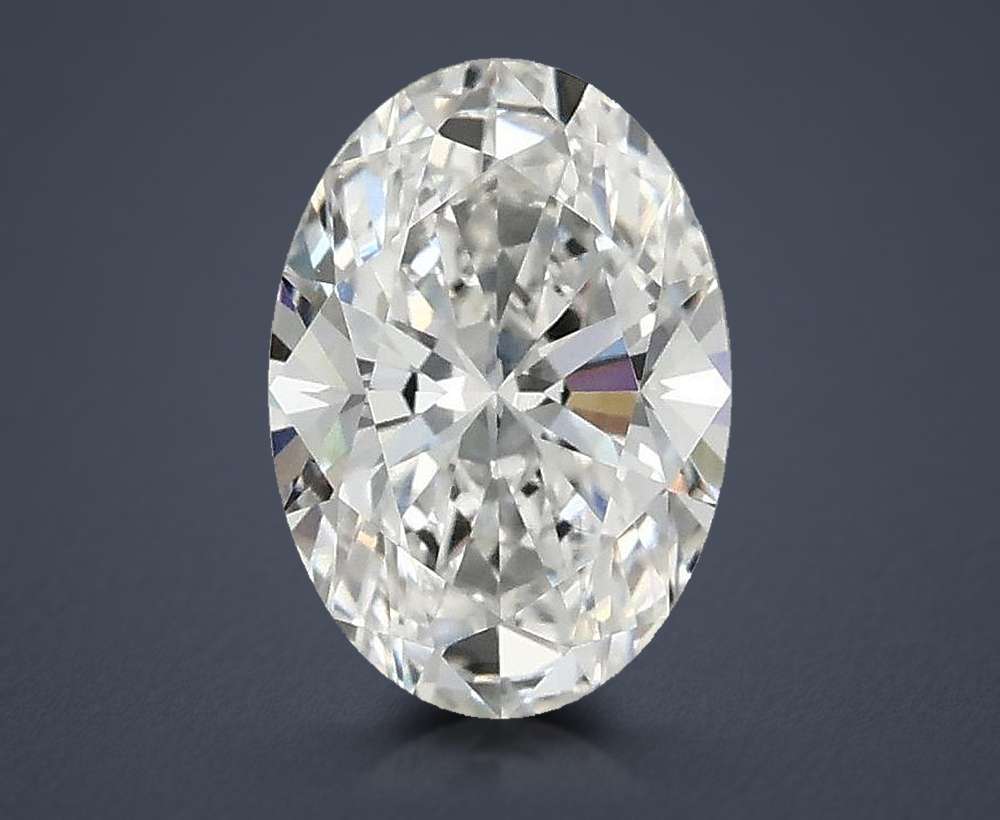 1.42 Carat Oval Lab Diamond