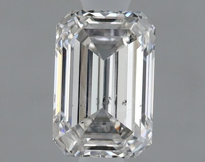 0.99ct H SI1 Rare Carat Ideal Cut Emerald Lab Grown Diamond