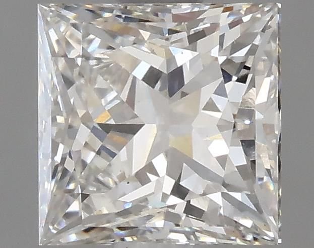 1.29ct F VS1 Rare Carat Ideal Cut Princess Lab Grown Diamond