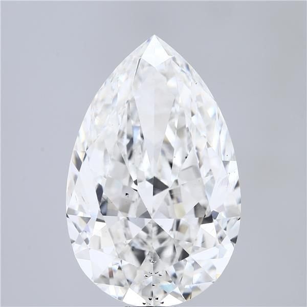 27.10ct F VS2 Rare Carat Ideal Cut Pear Lab Grown Diamond