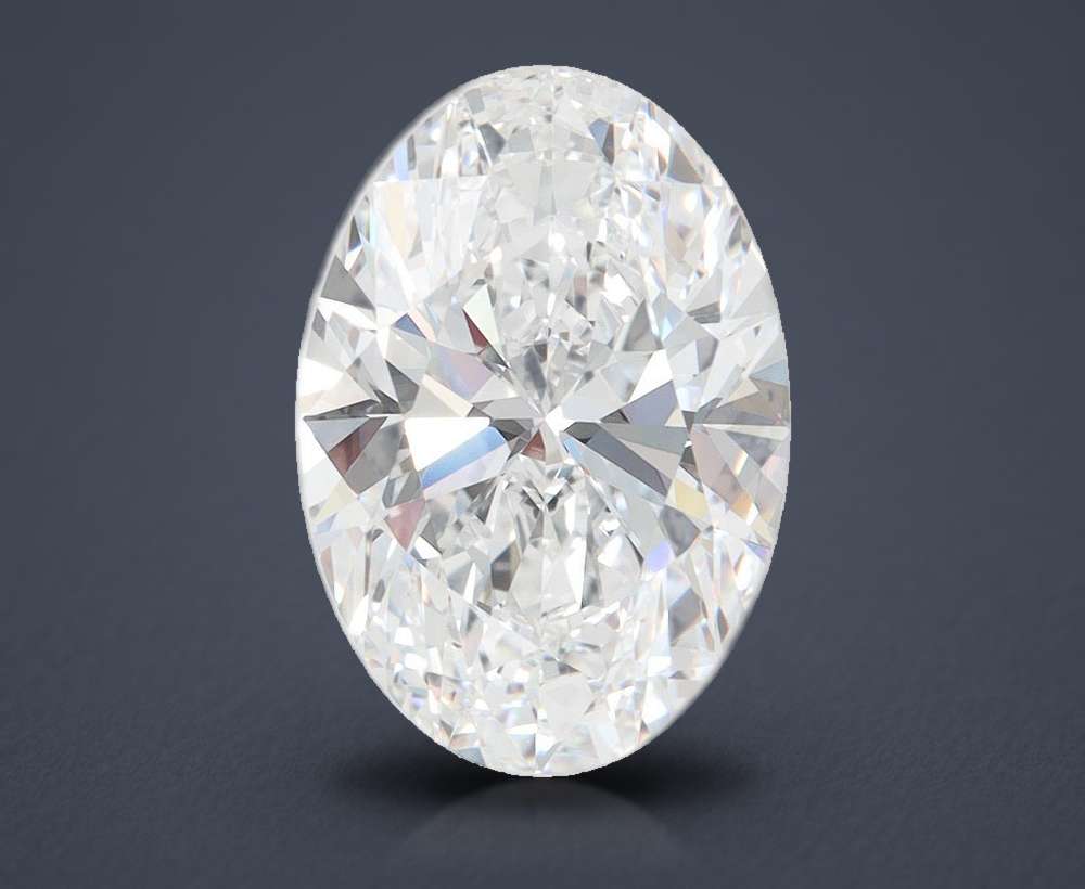 4.30 Carat Oval Lab Diamond