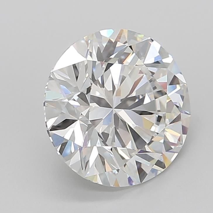 5.02ct E VVS1 Rare Carat Ideal Cut Round Lab Grown Diamond