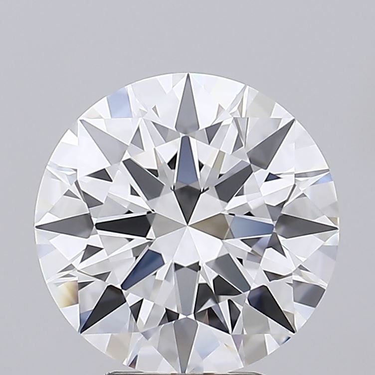 3.14ct D FL Rare Carat Ideal Cut Round Diamond