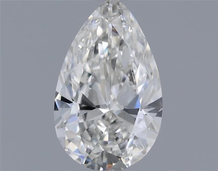 0.52ct F VVS2 Rare Carat Ideal Cut Pear Lab Grown Diamond