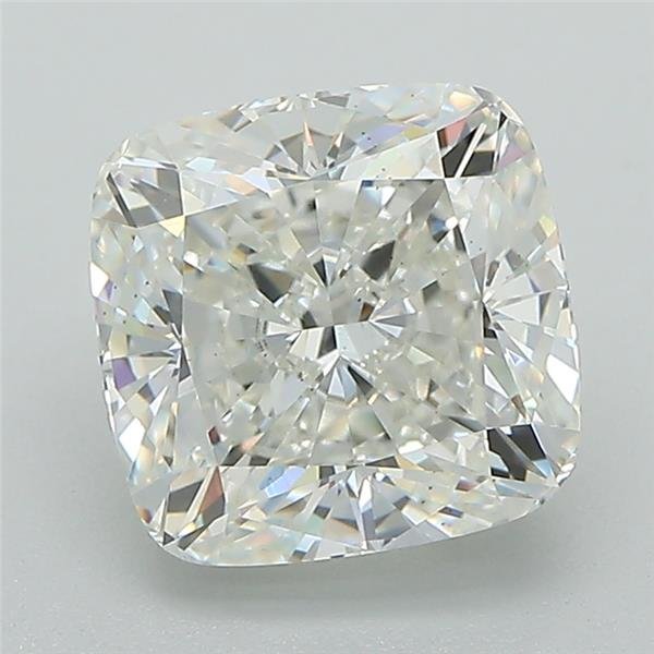 2.51ct G VS2 Rare Carat Ideal Cut Cushion Lab Grown Diamond