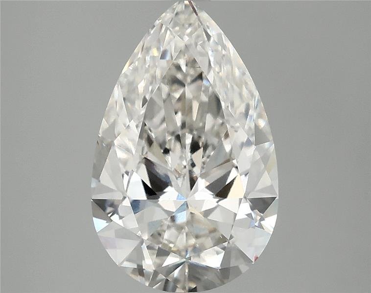 3.00 Carat Pear Lab Diamond