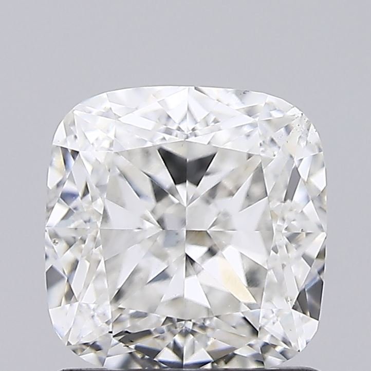 1.38ct F VS2 Rare Carat Ideal Cut Cushion Lab Grown Diamond