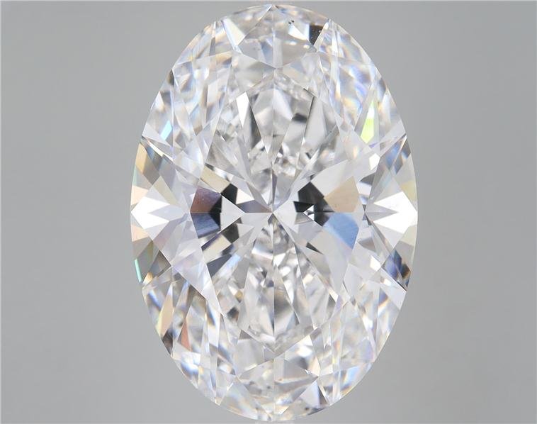 16.74ct E VS2 Rare Carat Ideal Cut Oval Lab Grown Diamond