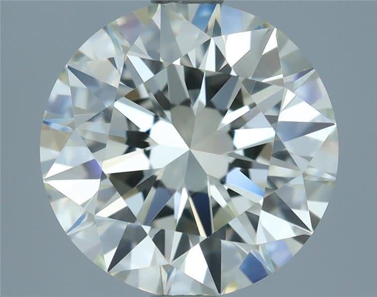 2.60ct J VVS1 Rare Carat Ideal Cut Round Diamond