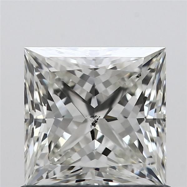 0.84ct I SI1 Rare Carat Ideal Cut Princess Diamond