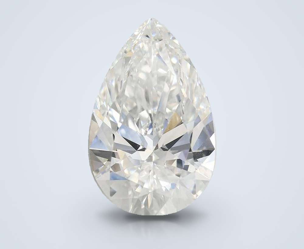 8.06 Carat Pear Lab Diamond