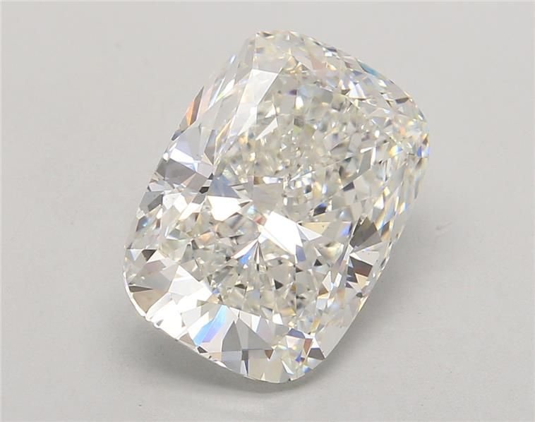 6.51ct F VS1 Rare Carat Ideal Cut Cushion Lab Grown Diamond
