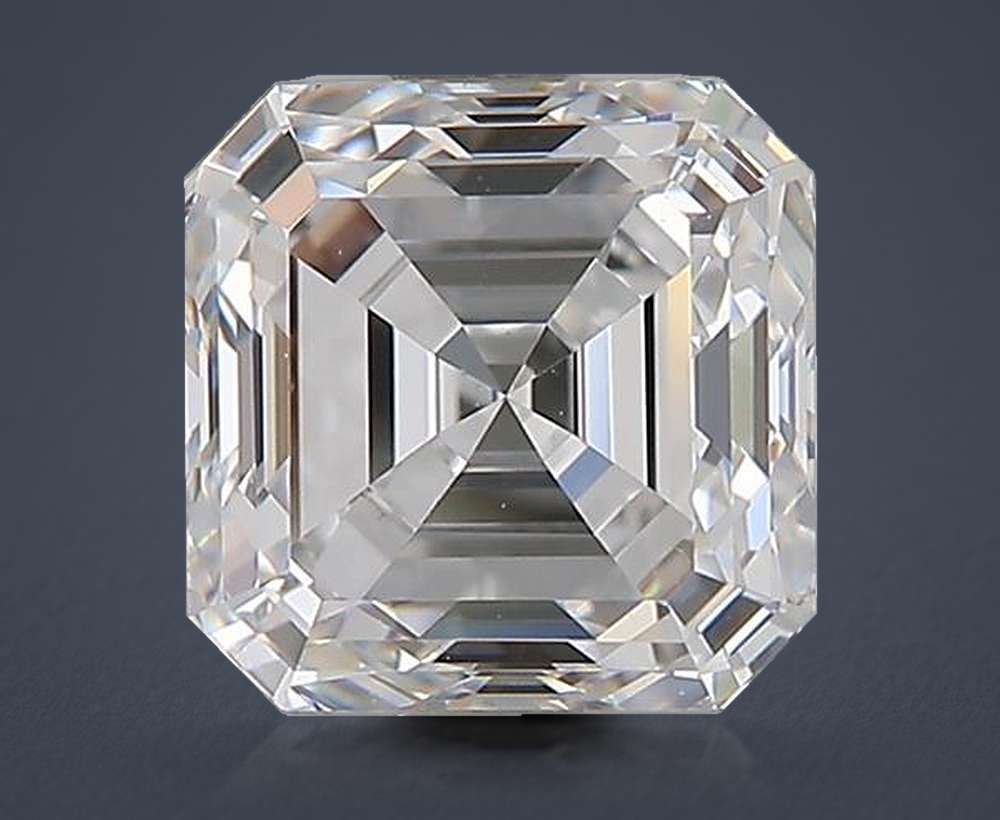 1.61 Carat Asscher Natural Diamond
