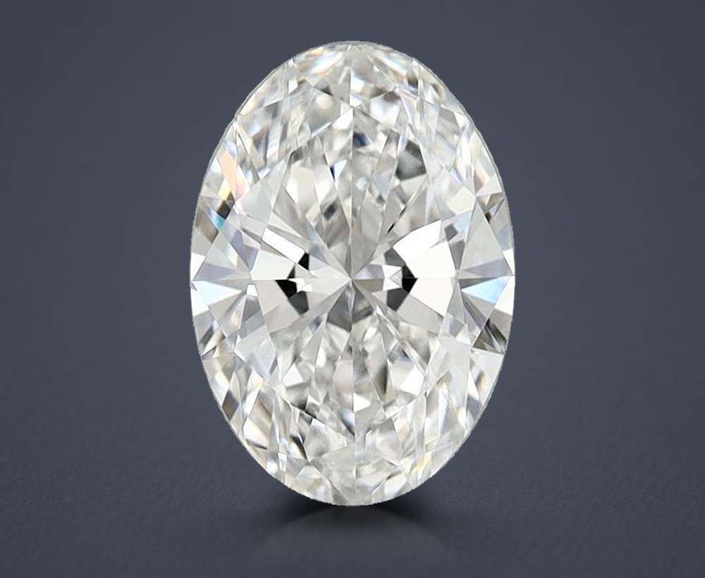 1.46 Carat Oval Lab Diamond