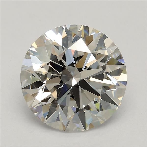3.59ct H VVS2 Rare Carat Ideal Cut Round Lab Grown Diamond
