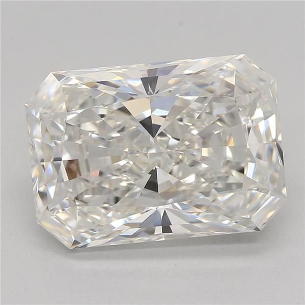 3.09ct F VVS2 Rare Carat Ideal Cut Radiant Lab Grown Diamond