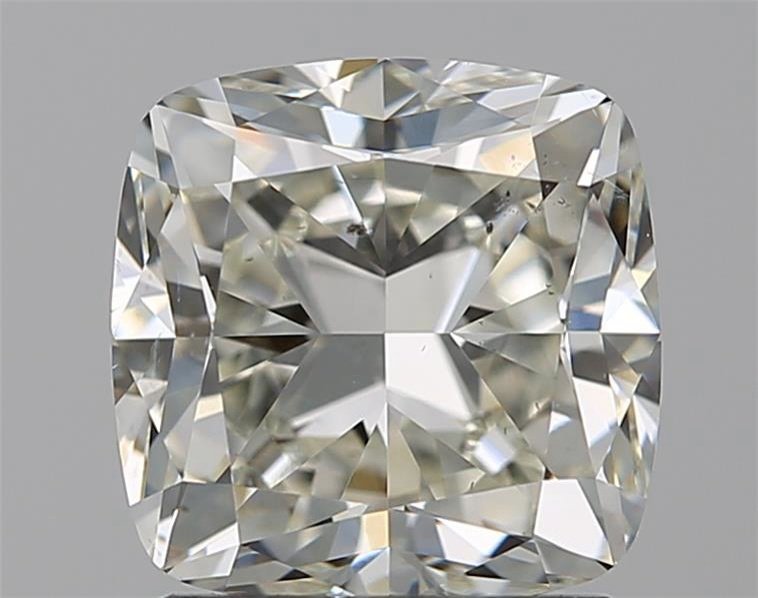 2.01ct K SI1 Very Good Cut Cushion Diamond