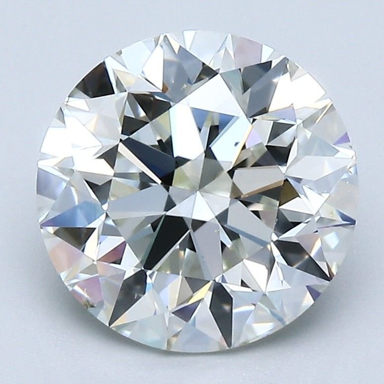 3.01ct G SI1 Very Good Cut Round Diamond