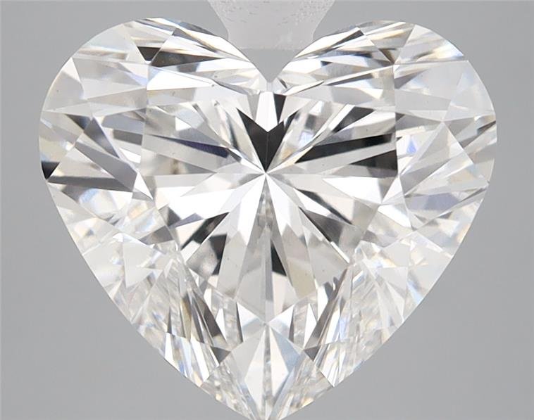 4.04ct G VS2 Rare Carat Ideal Cut Heart Lab Grown Diamond