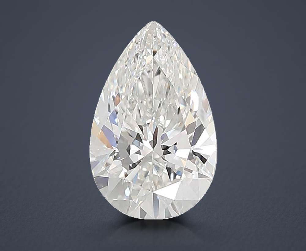 3.56 Carat Pear Lab Diamond